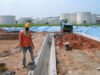 Drainage network construction and maintenance